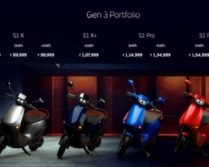 Ola Electric drives in 8 scooters under S1 Gen 3 portfolio