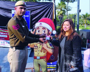 Police launch festive campaign Santa ki seekh