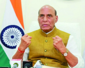 Rajnath meets Netherlands foreign minister