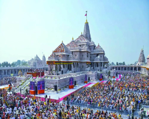 Rituals for Ram temple’s second anniversary begin