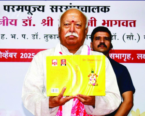 RSS chief flags decline in use of Indian languages, mother tongues