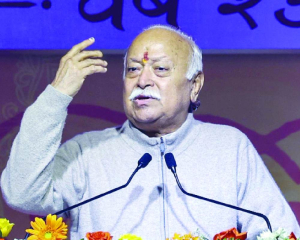 RSS chief urges Hindus to make India ‘vishwa guru’ for welfare of world