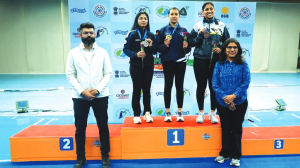 Sen wins gold at National shooting Championships