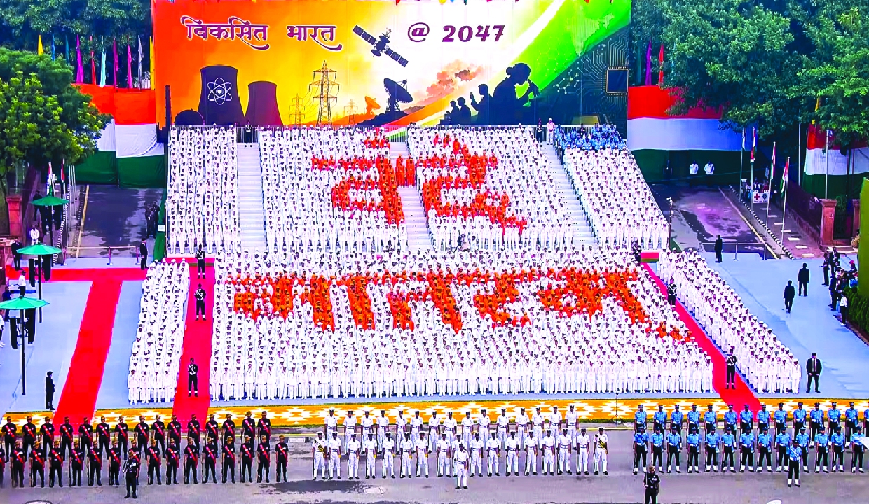 ‘Vande Mataram’ rendered at Red Fort for first time