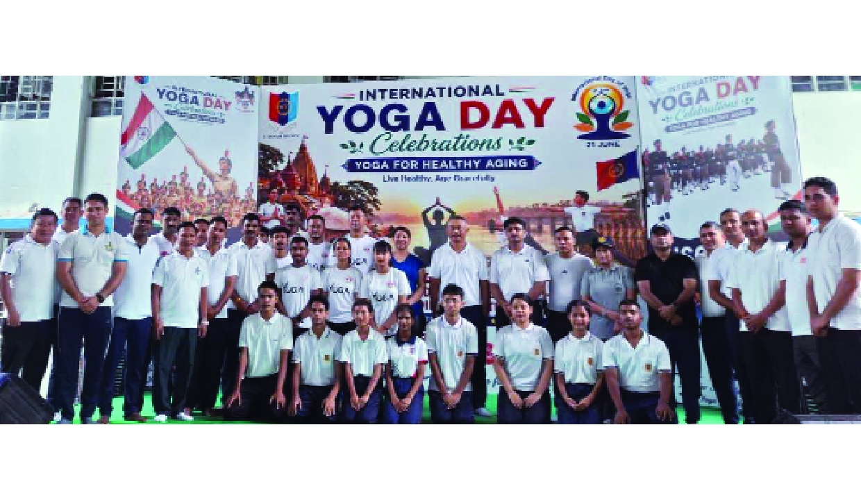 1,000 NCC Cadets mark International Yoga Day