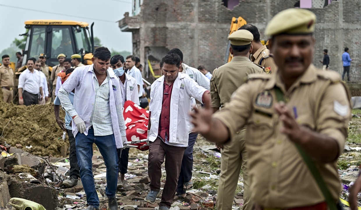 11 killed in firecracker factory blast in UP's Kaushambi, rescue operations underway