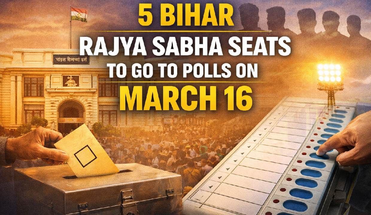 5 Bihar Rajya Sabha seats to go to polls on March 16