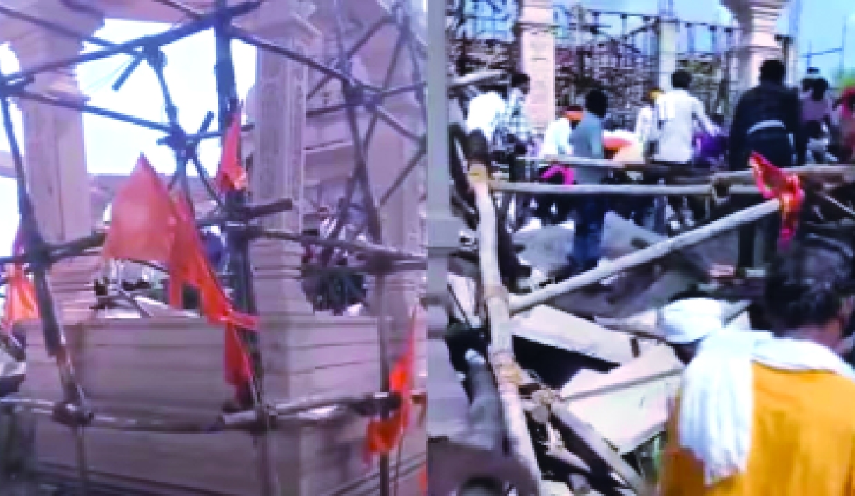 5 dead in Maharashtra temple roof collapse