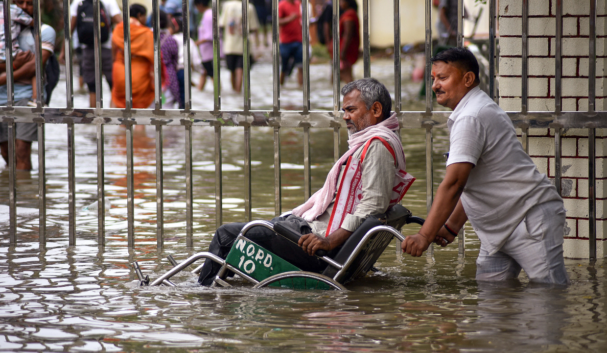 5 dead in Varanasi as heavy rain triggers waterlogging, electrocutions