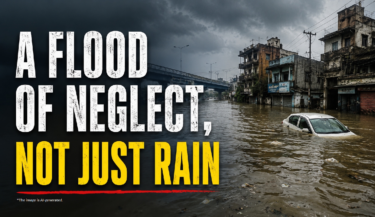 A flood of neglect, not just rain