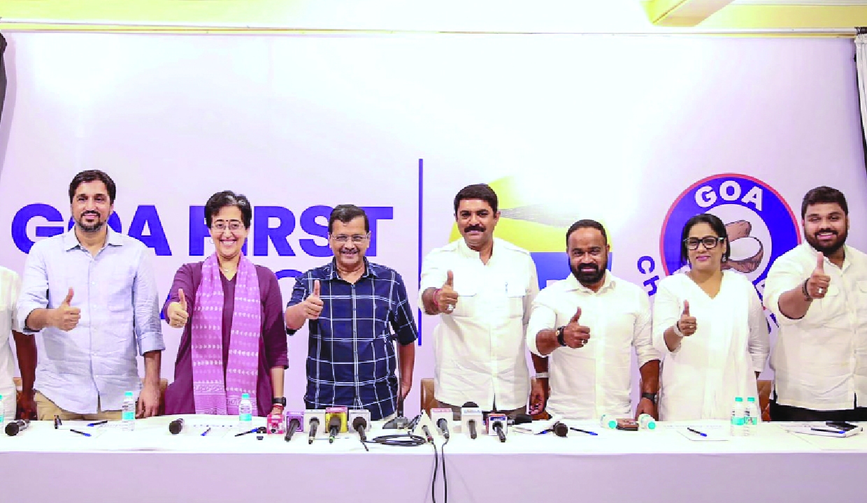 AAP, GFP announce alliance for 2027 Goa Assembly polls