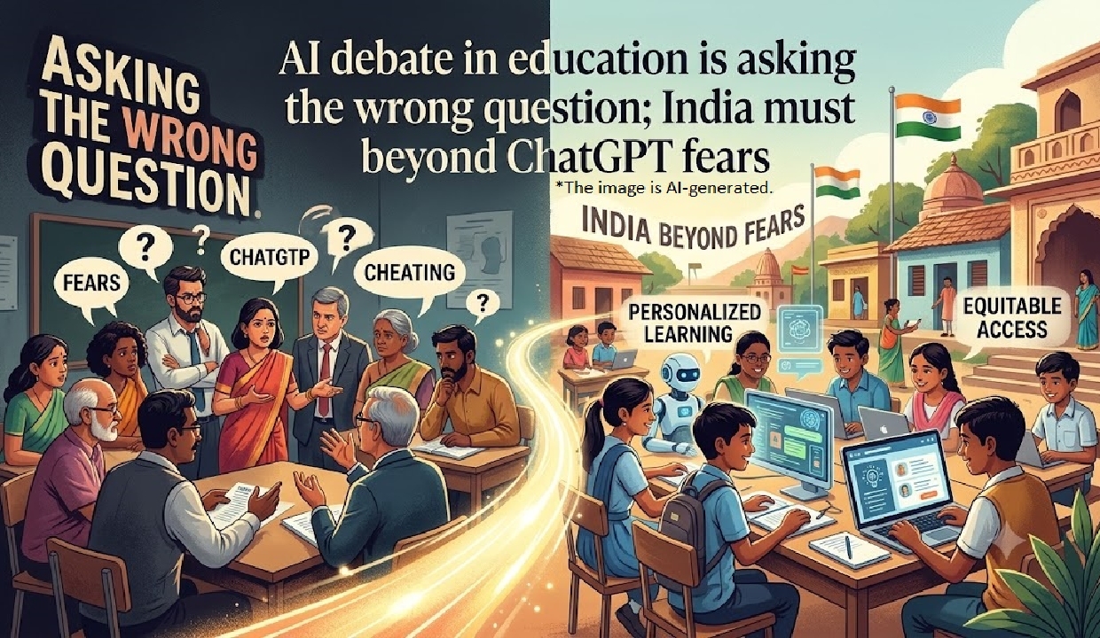 AI debate in education is asking the wrong question; India must look beyond ChatGPT fears