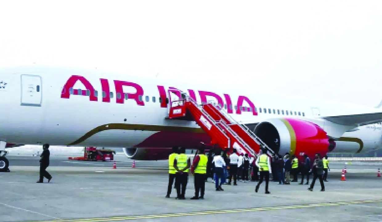 AI plane suffers tail strike at Bengaluru airport