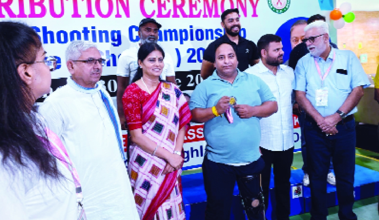 ALIMCO’s Deepak Kumar Kanaujia wins 4 medals at UP State Shooting Championship