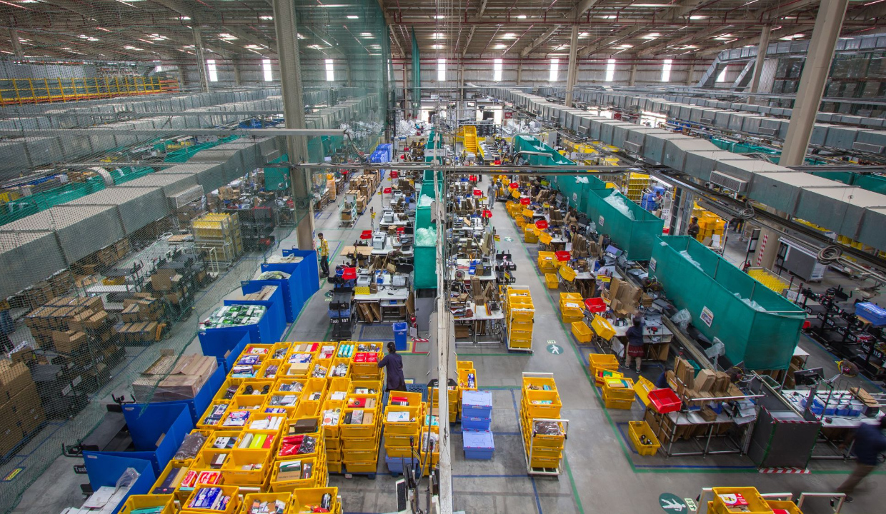 Amazon expands India network ahead of festive season, adds 20 fulfilment centres, 150 delivery stations