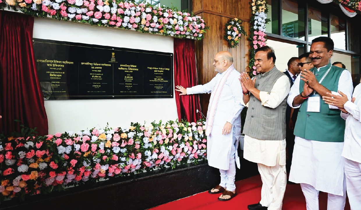 Amit Shah boosts Assam healthcare with Rs 2,092 crore projects