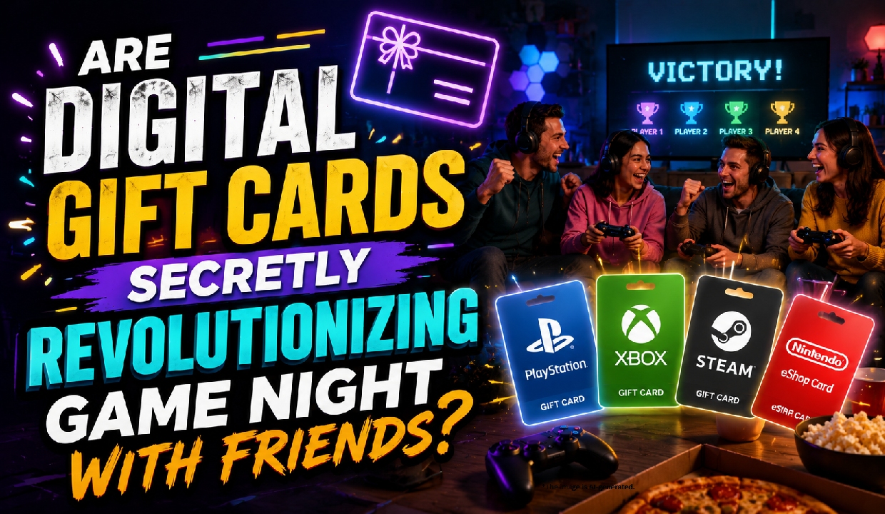 Are Digital Gift Cards Secretly Revolutionizing Game Night With Friends?