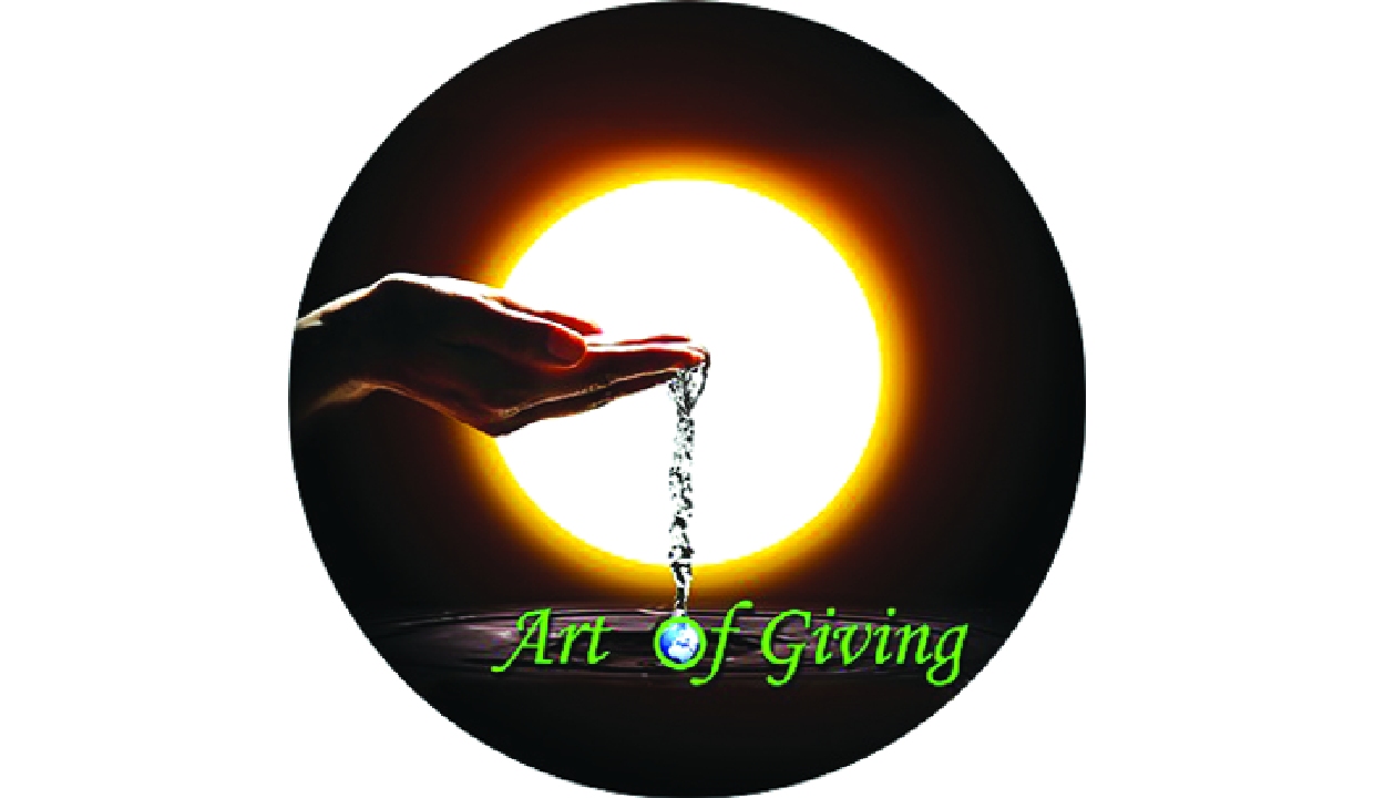 Art of giving: Global movement for peace, happiness