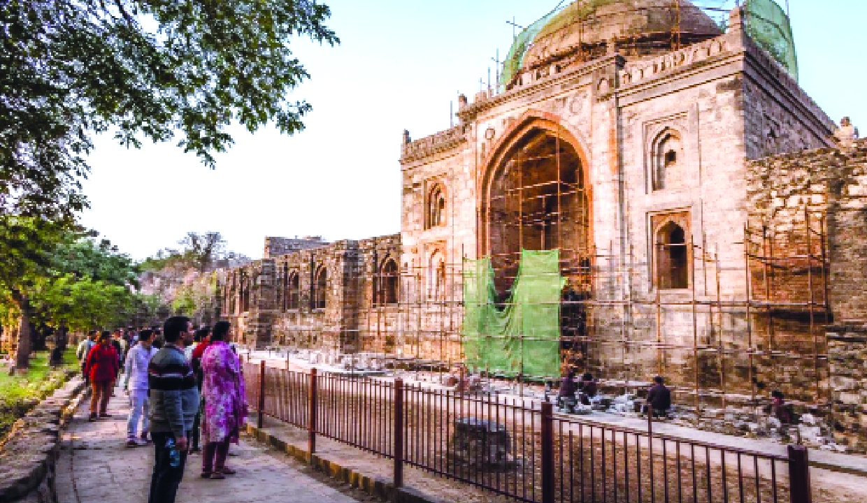 ASI restricts entry at several monuments for repair works
