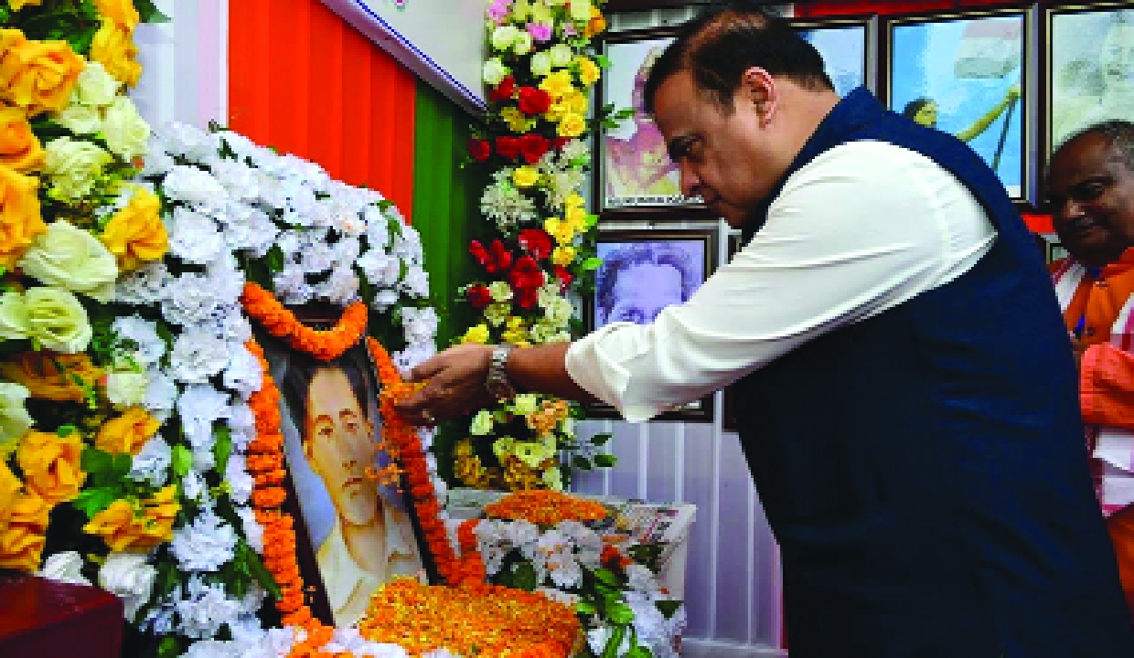 Assam CM Himanta pays tribute to martyr Kushal Konwar on death anniversary