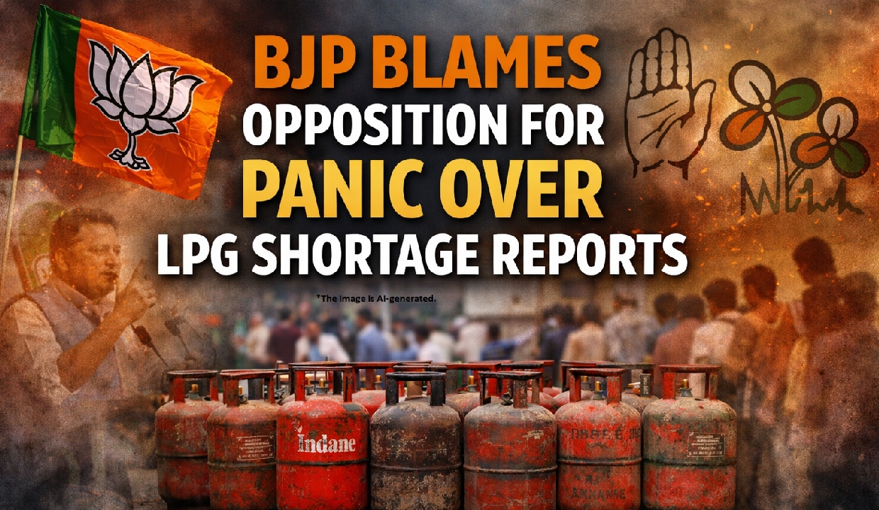 BJP blames opposition for panic over LPG shortage reports
