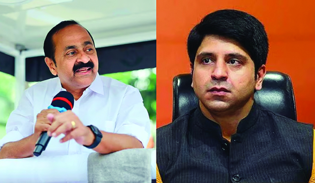 BJP hits out at Kerala CM Satheesan for criticising VCs attending Bhagwat event