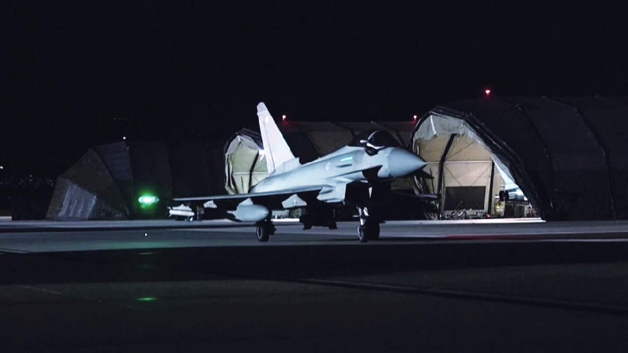 British, French warplanes strike suspected IS weapons site In Syria