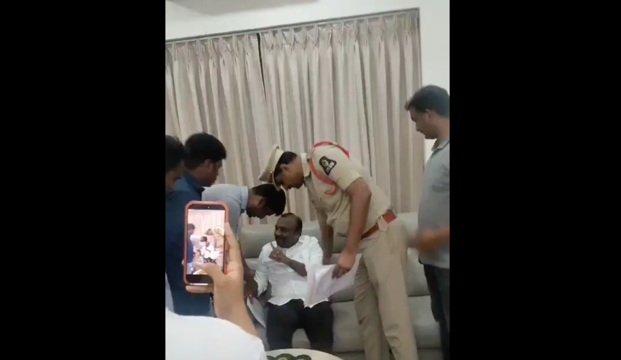 BRS MLCs arrested for alleged derogatory remarks against Telangana Speaker