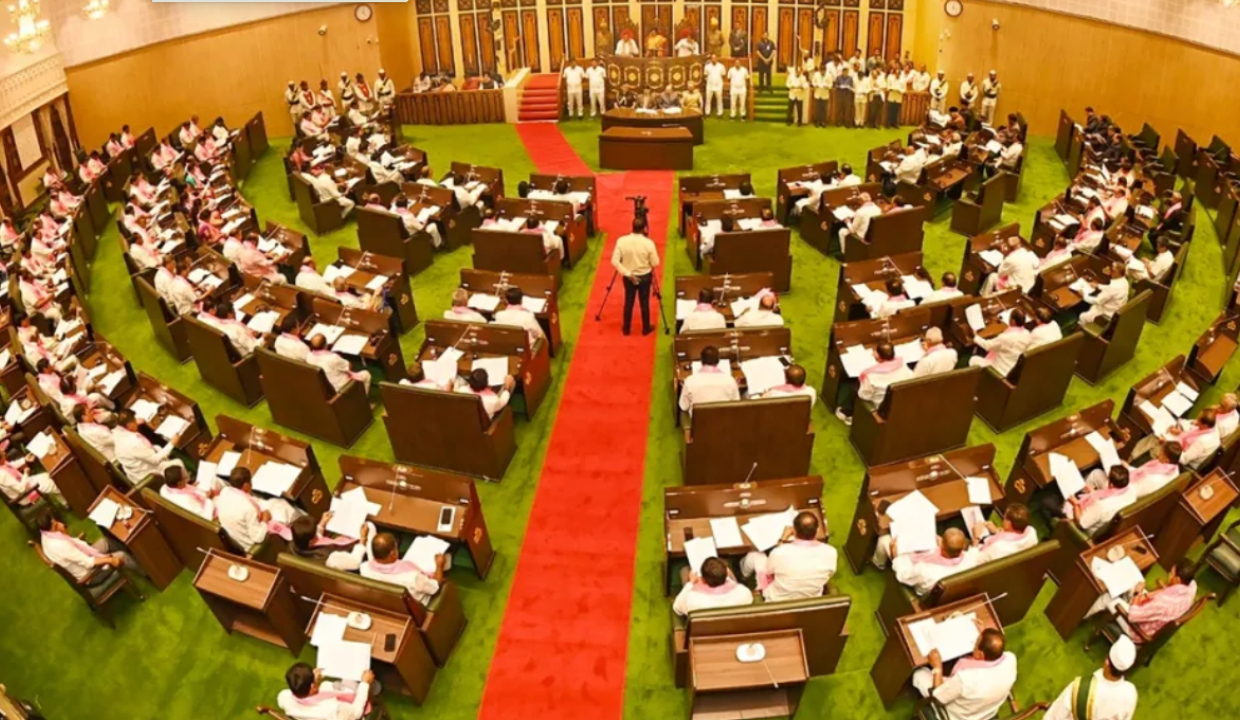 BRS moves adjournment motion over police action, threats against KCR