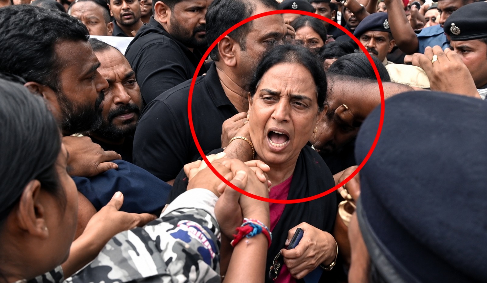 BRS women MLAs face police action during Assembly protest; Telangana