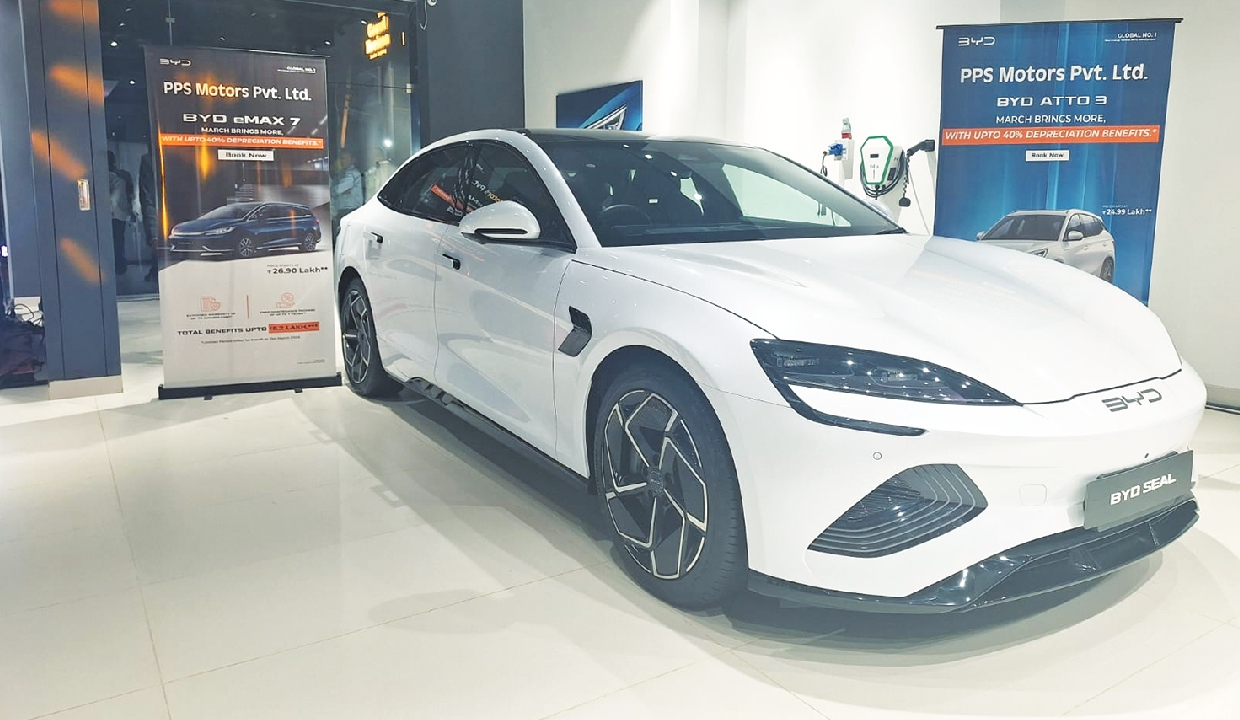 BYD India opens country’s largest showroom in Delhi