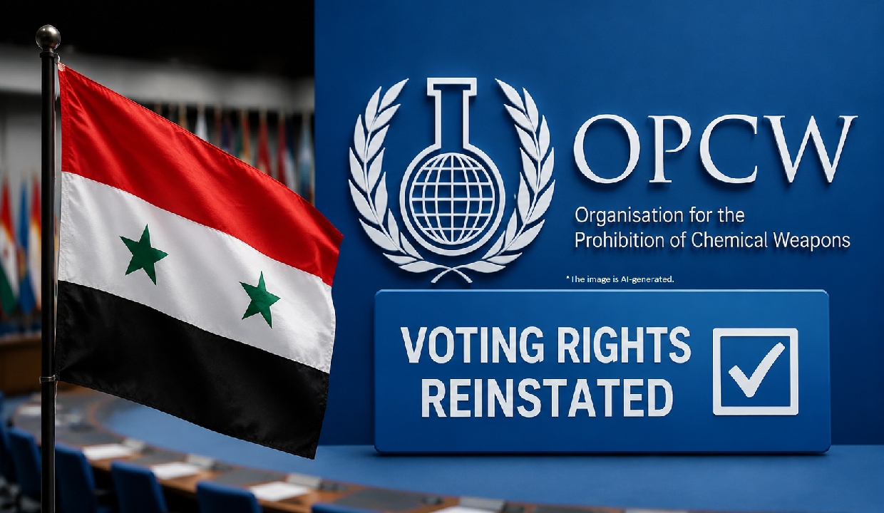Chemical weapons watchdog reinstates Syria’s voting rights