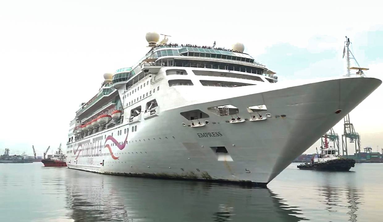 Chennai Port kicks off cruise season as MV empress arrives for first voyage