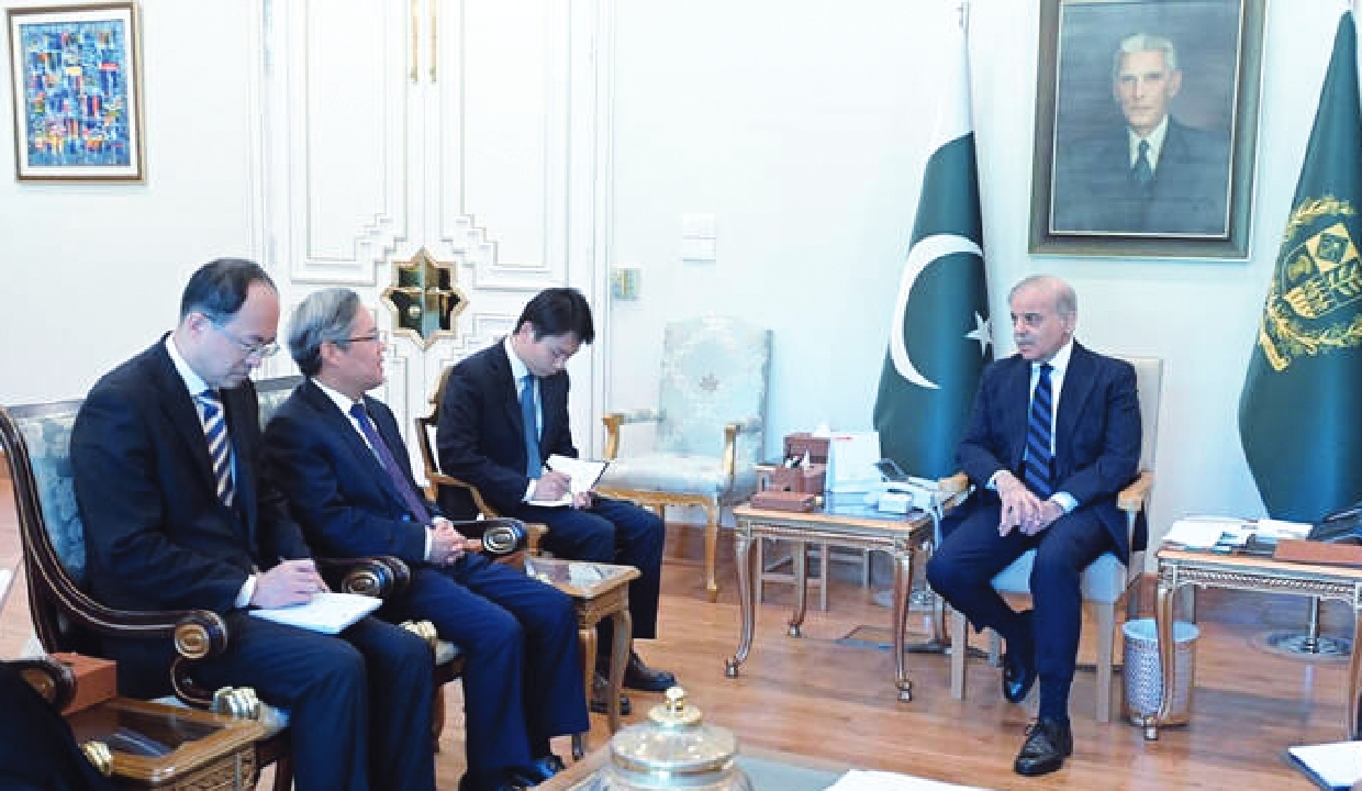 Chinese envoy assures Pakistan of continued support in meeting with PM Shehbaz Sharif