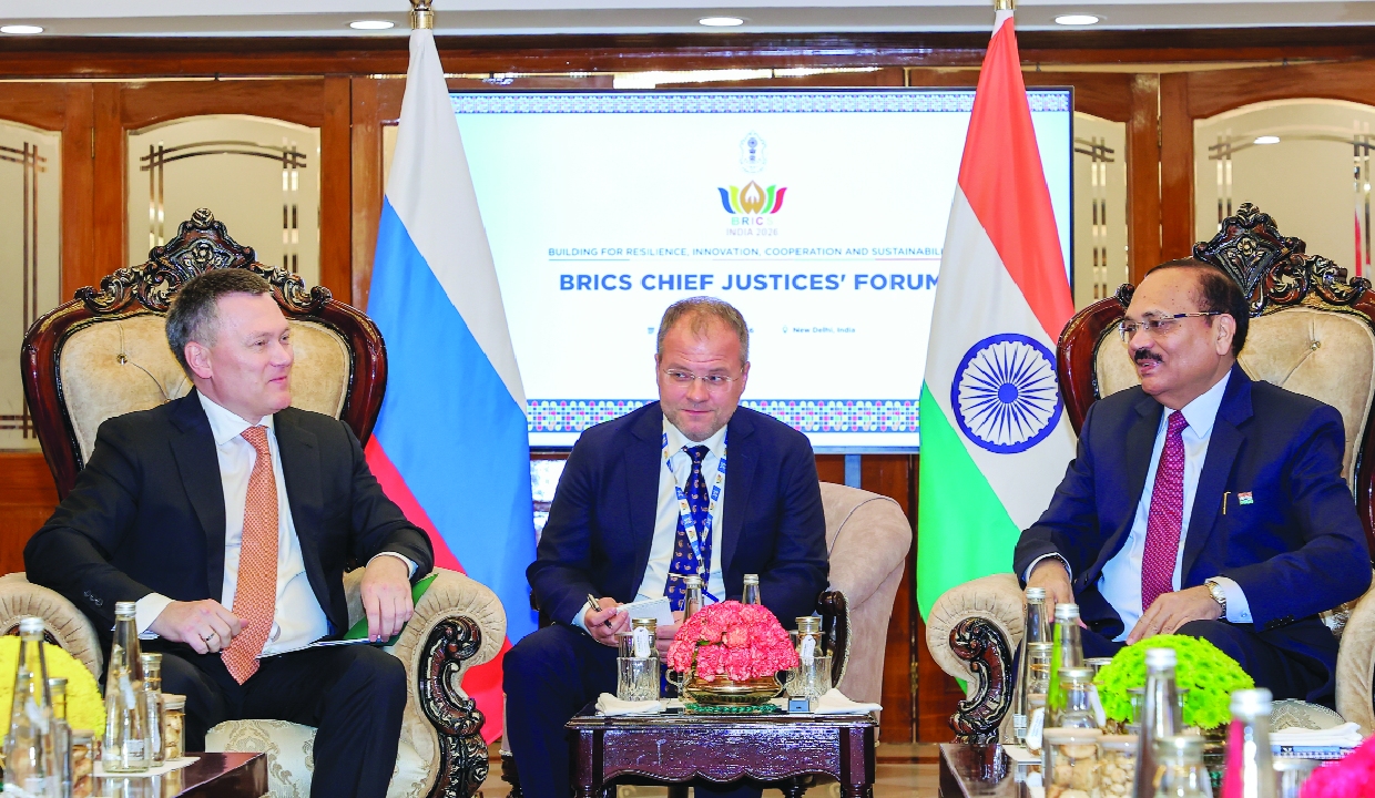 CJI pushes BRICS to build stronger justice ties