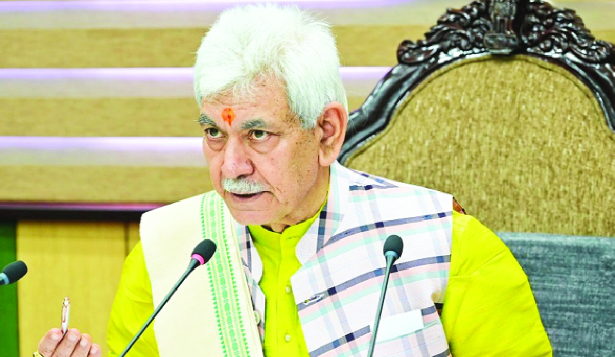 Climate change rapidly affecting Himalayas, need eco-friendly solutions, says J&K LG