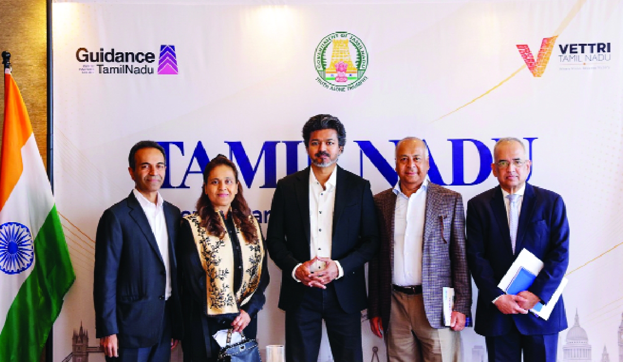 CM Vijay’s UK visit brings over Rs 12,300 crore investment commitments, 9,400 jobs