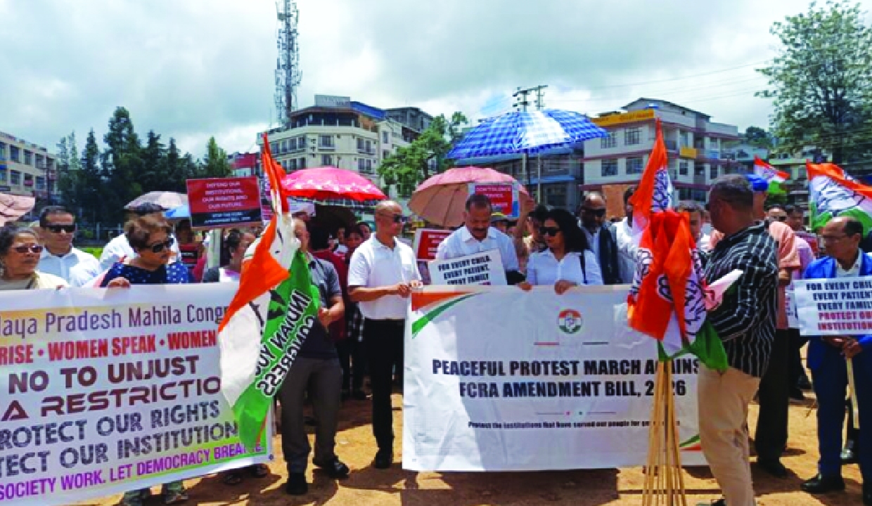 Congress opposes FCRA amendments in Shillong