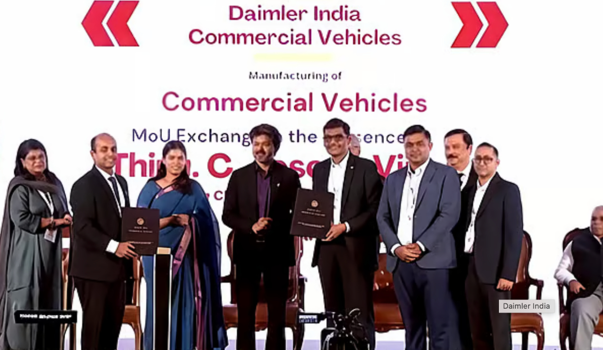 Daimler India CV to invest Rs 4,000 crore in Tamil Nadu