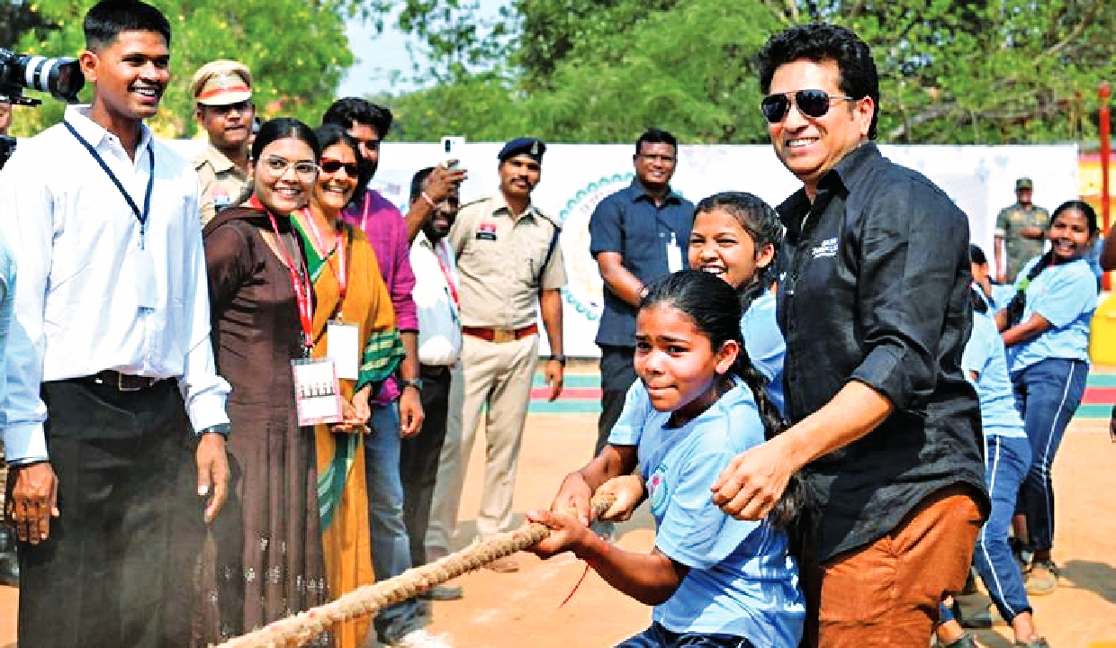 Sachin Tendulkar Visits Dantewada for Maidan Cup Sports Initiative in Chhattisgarh