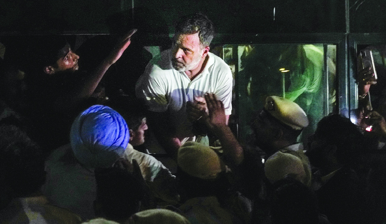 Day of detention ends with Rahul, Priyanka release at night