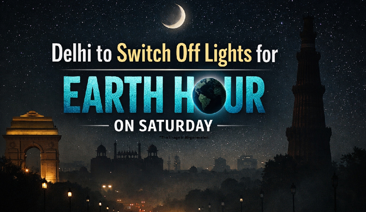 Delhi to switch off lights for Earth Hour on Saturday