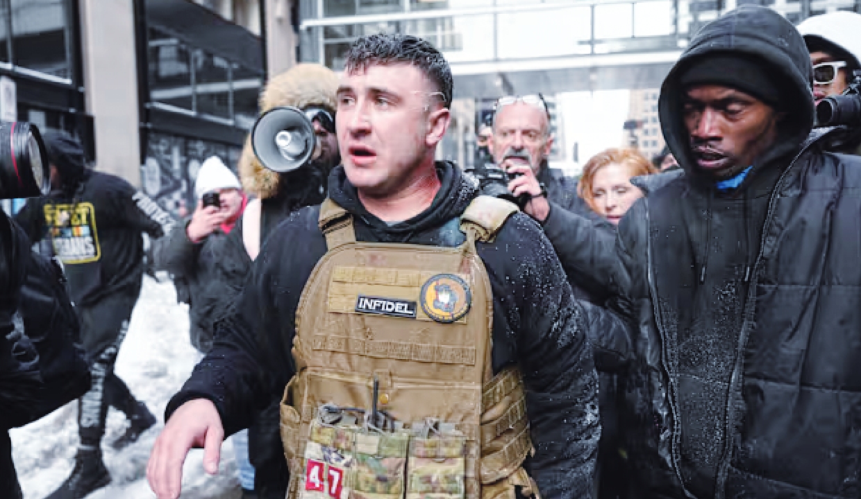 Device thrown at anti-Islam protest in New York; investigation on