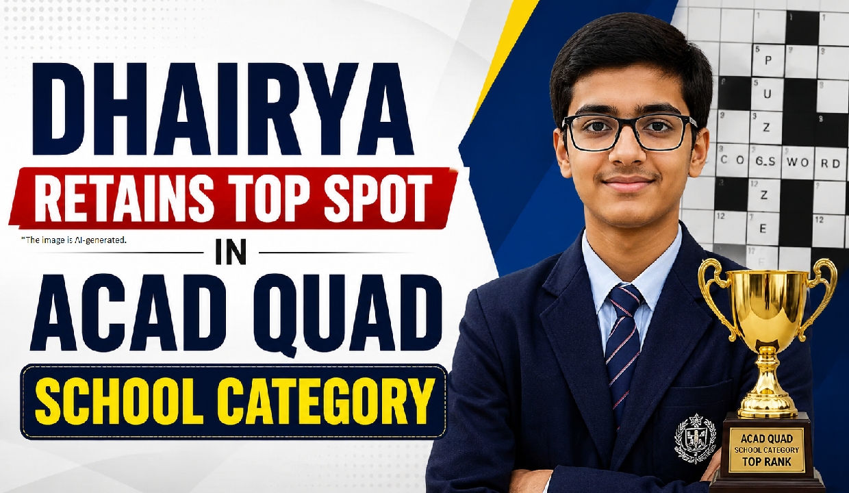 Dhairya retains top spot in ACAD QUAD school category