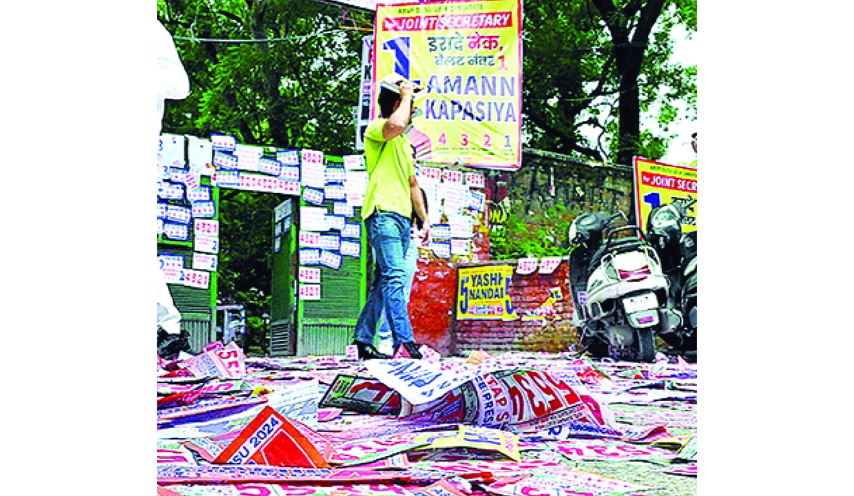 DU issues warning over defacement ahead of DUSU polls