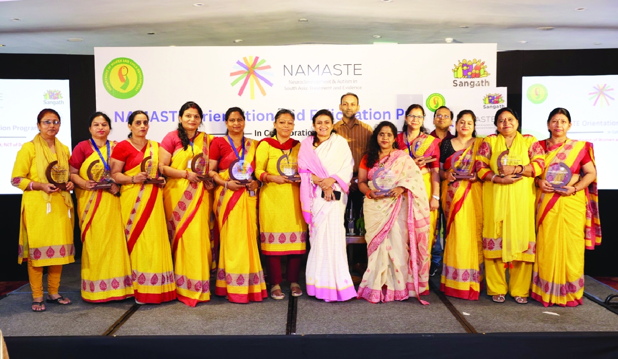 DWCD, Sangath organise orientation, felicitation programme under NAMASTE initiative