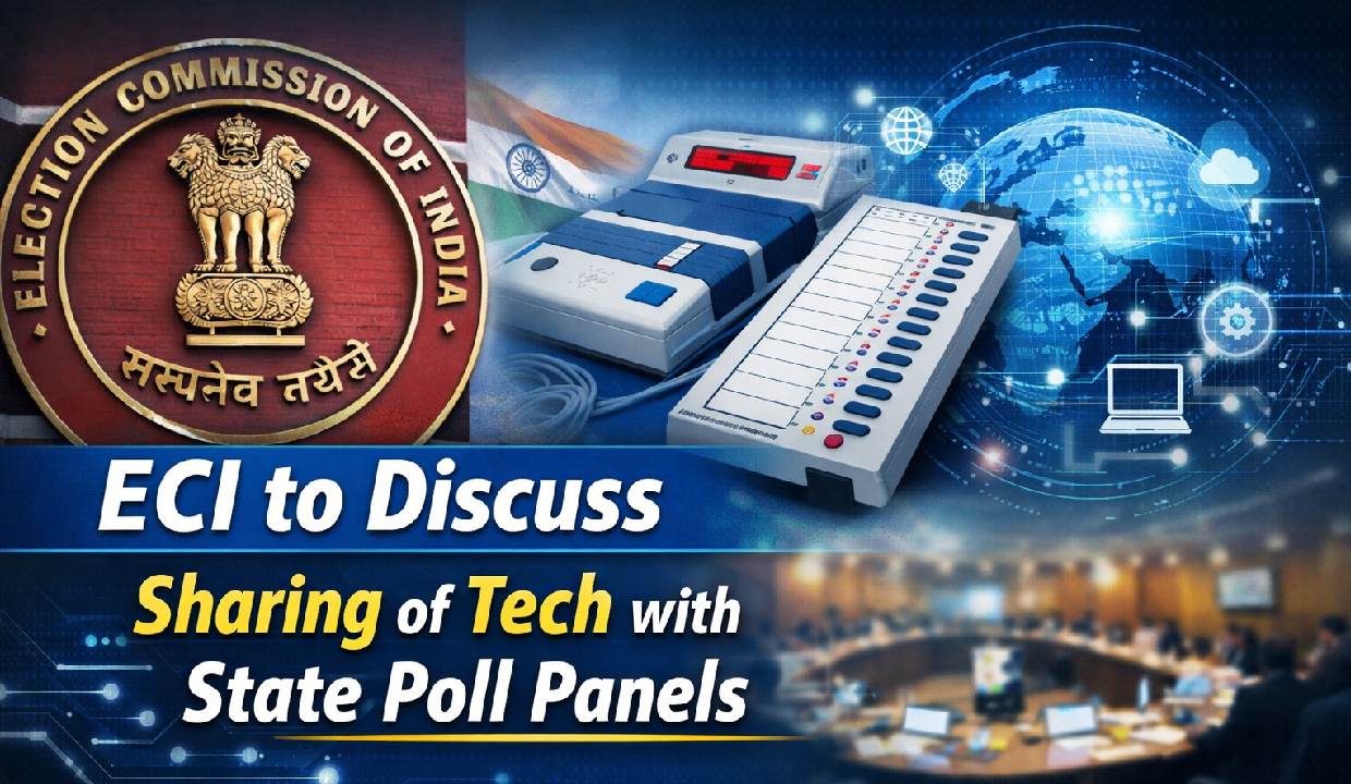 ECI to discuss sharing of tech with State poll panels