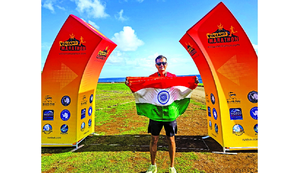 Entrepreneur’s wanderlust fuels marathon firsts for India