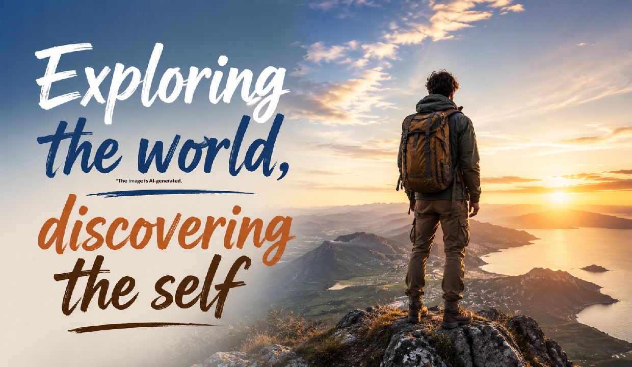 Exploring the world, discovering the self