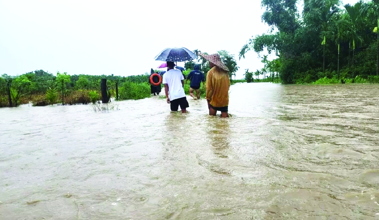 Flood situation in Arunachal worsens, over 1 lakh affected